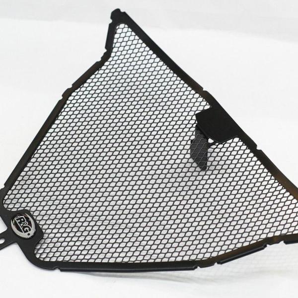 V Grill R&G Ninja ZX636 '19 Downpipe Grill DG0030BK