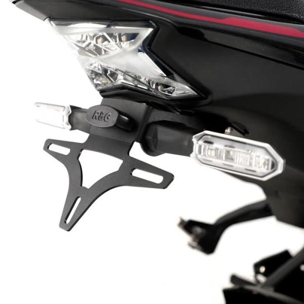 Dudukan Plat Nomor R&G Z900'17/ZH2 '20 LP0360BK