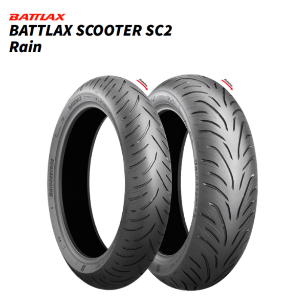 Ban Battlax Scooter SC2 120/70-15 160/60-14 Xmax Old New Connected Forza 250