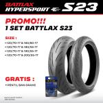 Ban Motor Battlax S23 Bridgestone Depan Belakang 120/70 190/55 17 Original