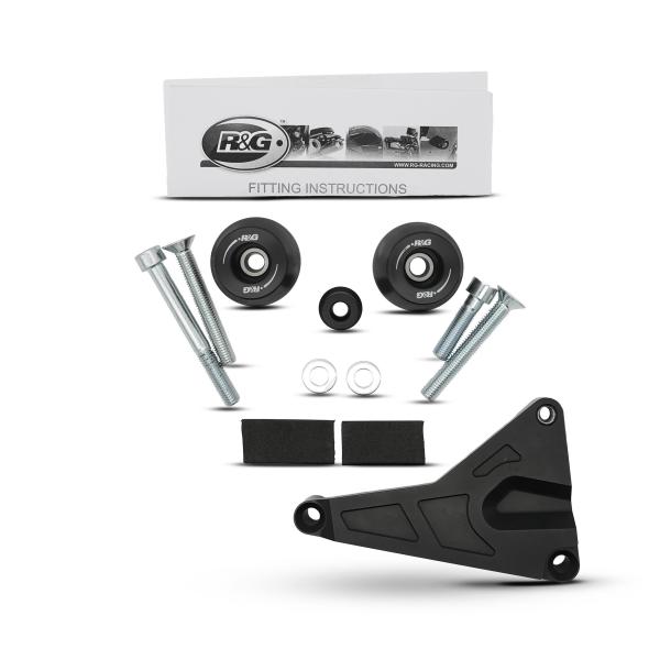 Frame Slider R&G M1000R ’23-‘24,S1000RR S 1000RR '23 Apex Aero Crash Protectors CP0589BL