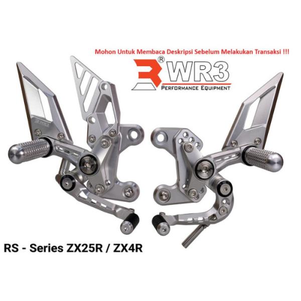 Footstep Foot Step Underbone WR3 RS ZX25R / ZX25RR / ZX4RR