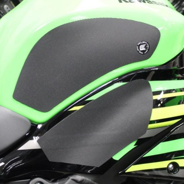 Tankpad Eazi Grip Side Kawasaki ZX6R '19-'24 Tank Grip Black/Clear PRO437