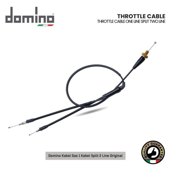 Domino Kabel Gas Offroad 1 Kabel Split 2 line Original