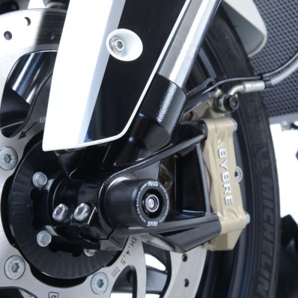 Axle Slider R&G BMW G310R/G310GS 17/G310RR 22 Fork Protectors FP0197BK