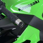 Jalu Stang R&G Kawasaki ZX25R'20 Ninja 250'18 Bar End Sliders BE0001BK