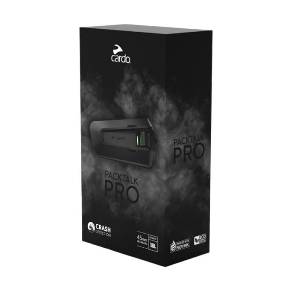 Intercom Helm Cardo Packtalk Pro Single Bluetooth Helmet Communication