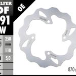 Disc Brake Galfer Fixed Belakang Z900/Z1000 250mm Disc Wave