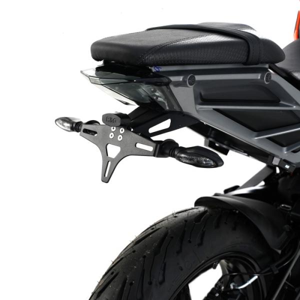 Dudukan Plat Nomor R&G KTM Duke 125/250/390 '24 Tail Tidy LP0375BK