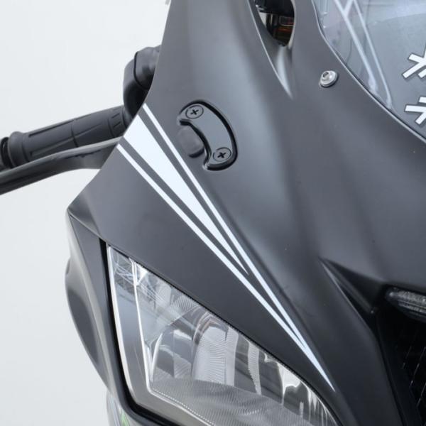 Mirror Blanking Plate R&G ZX10R '16/ZX10RR '21 MBP0024BK