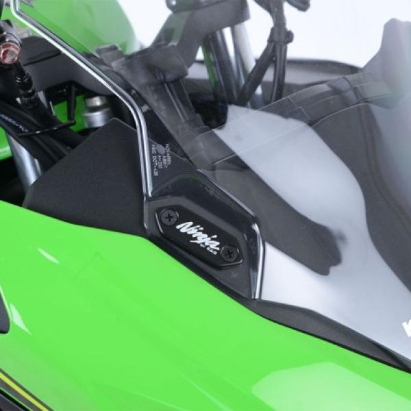 Mirror Blanking Plate R&G 250 Fi 13/Fi 18/ZX636 13/ZX25R 20 MBP0014BK