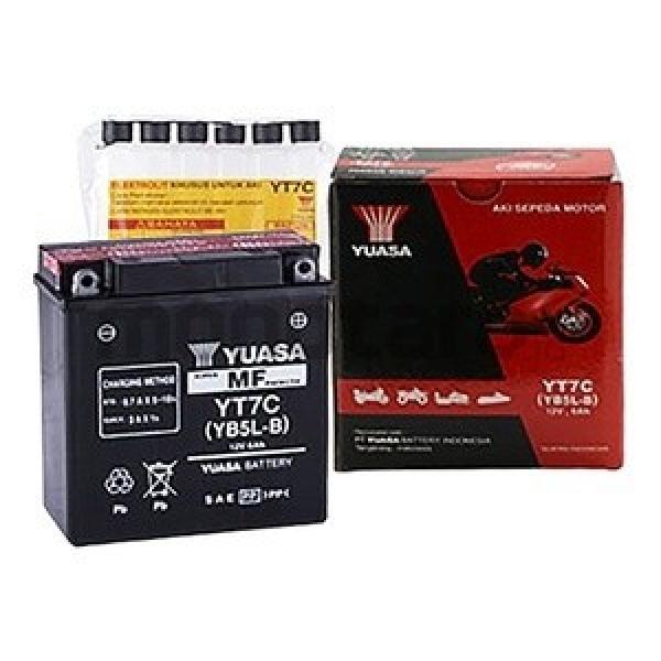 Aki Motor Supra Fit Legenda Astrea F1ZR Yuasa YT7C YB5L-B 12V 6Ah