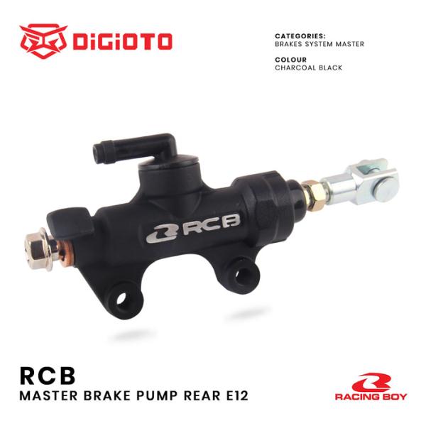 Racing Boy Master Rem Belakang / Brake Pump Belakang E12 Universal