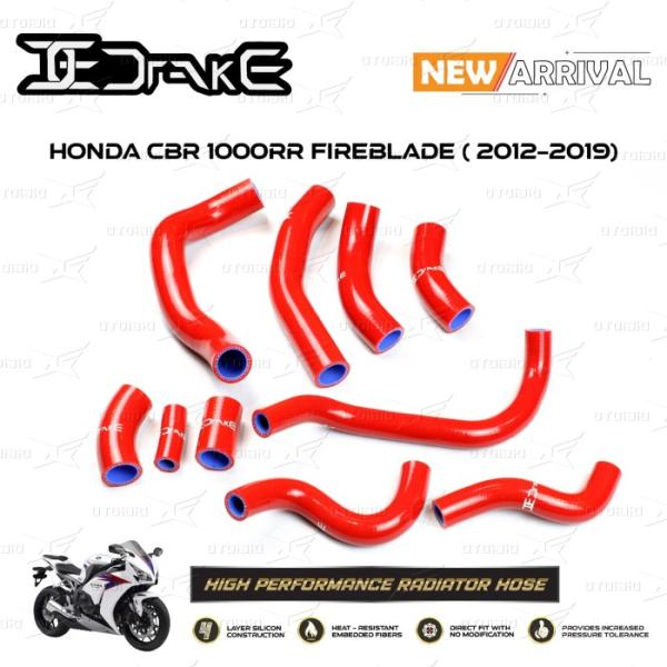 Selang Radiator Drake Honda CBR1000RR 1000RR '12-'19 Radiator Hose