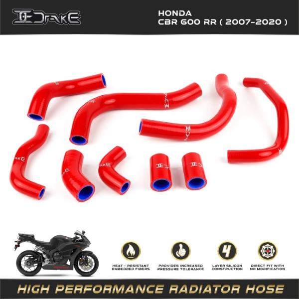 Selang Radiator Drake CBR600RR '07-'20 Radiator Hose