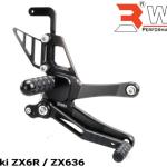Footstep Foot Step Underbone WR3 V Series Kawasaki ZX6 R ZX 6R ZX6R ZX636 ZX 636 Original