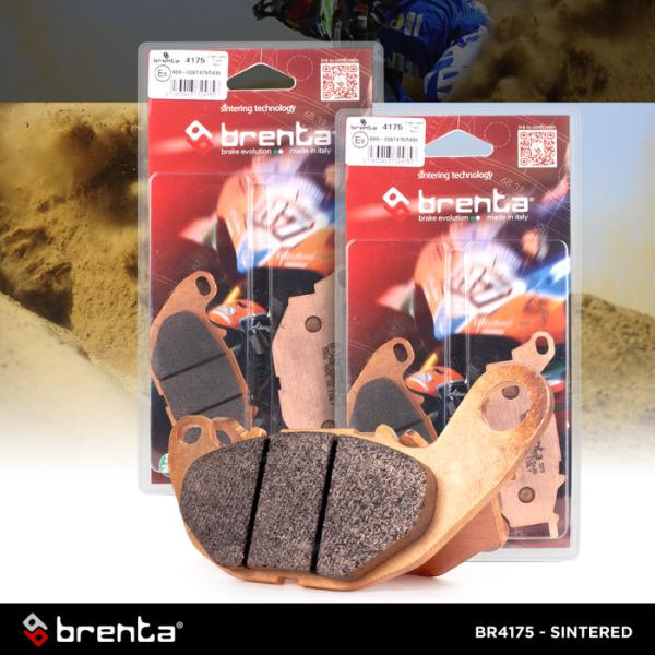 Kampas Rem Sintered Brenta Yamaha MT/R25/XMAX Original Depan BR4175