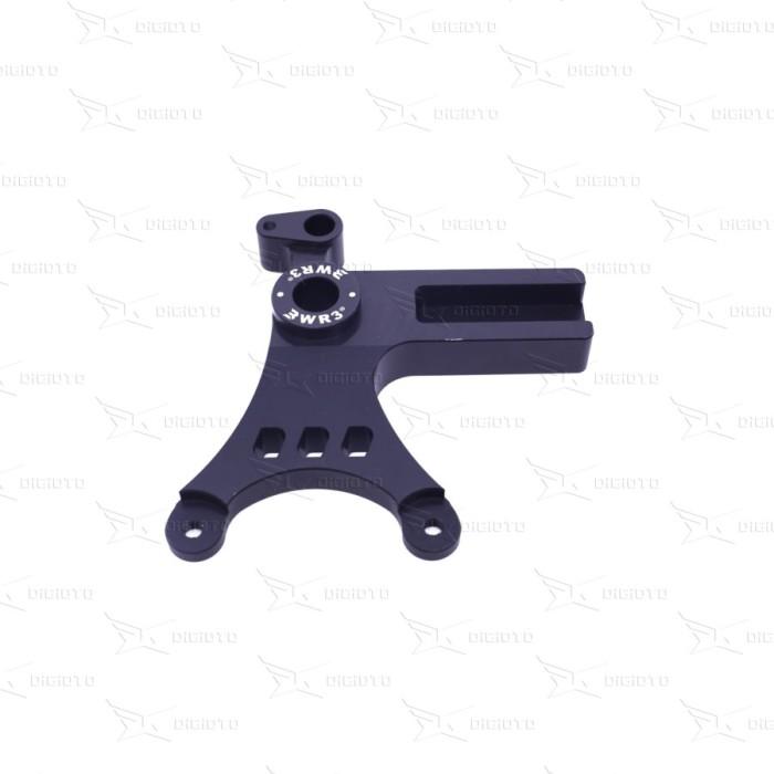 WR3 Bracket Kaliper Brembo 2 Piston CNC Almu Ninja 250 Fi Old Belakang