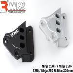 Bracket Kaliper Brembo Depan WR3 Ninja 250 Fi Old Disc Lebar 320mm