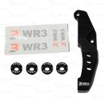 WR3 Bracket Kaliper Depan Brembo M4 108 mm+ Spacer 8mm Yamaha Xmax 250