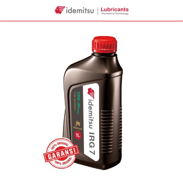 Oli Motor Idemitsu IRG 7 IRG7 10W30 1L 1000mL Full Synthetic 10W-30 JASO MA2