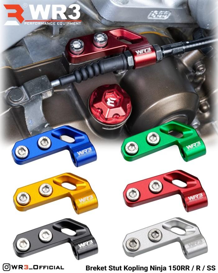 Bracket Braket Breket Dudukan Stut Kopling WR3 Ninja 150 R RR SS 150RR