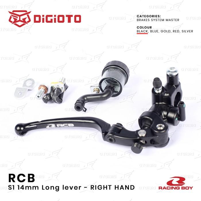 Racing Boy RCB Master Rem Radial S1 14mm Long Lever Kanan