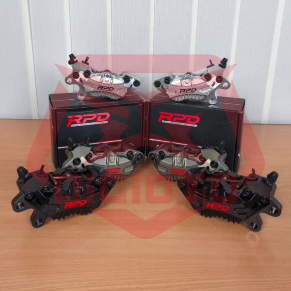 Kaliper 4P 4 Piston RPD Zenith Axial Kanan Kiri
