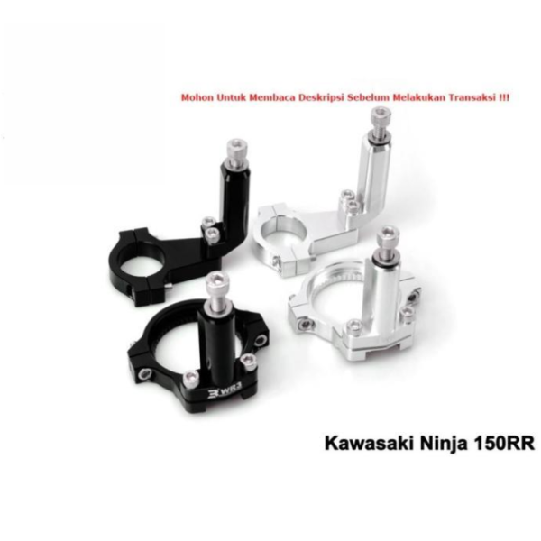 Bracket Steering Damper WR3 Ninja 150RR Braket Steering Damper