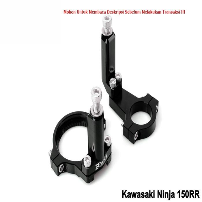 Bracket Steering Damper WR3 Ninja 150RR Braket Steering Damper