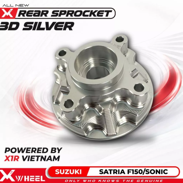 Rear Sprocket Hub Nap Gear XWheel Satria 150 4 Lubang