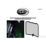 Cover Radiator R&G ZX636 '19 Radiator Guard RAD0243BK